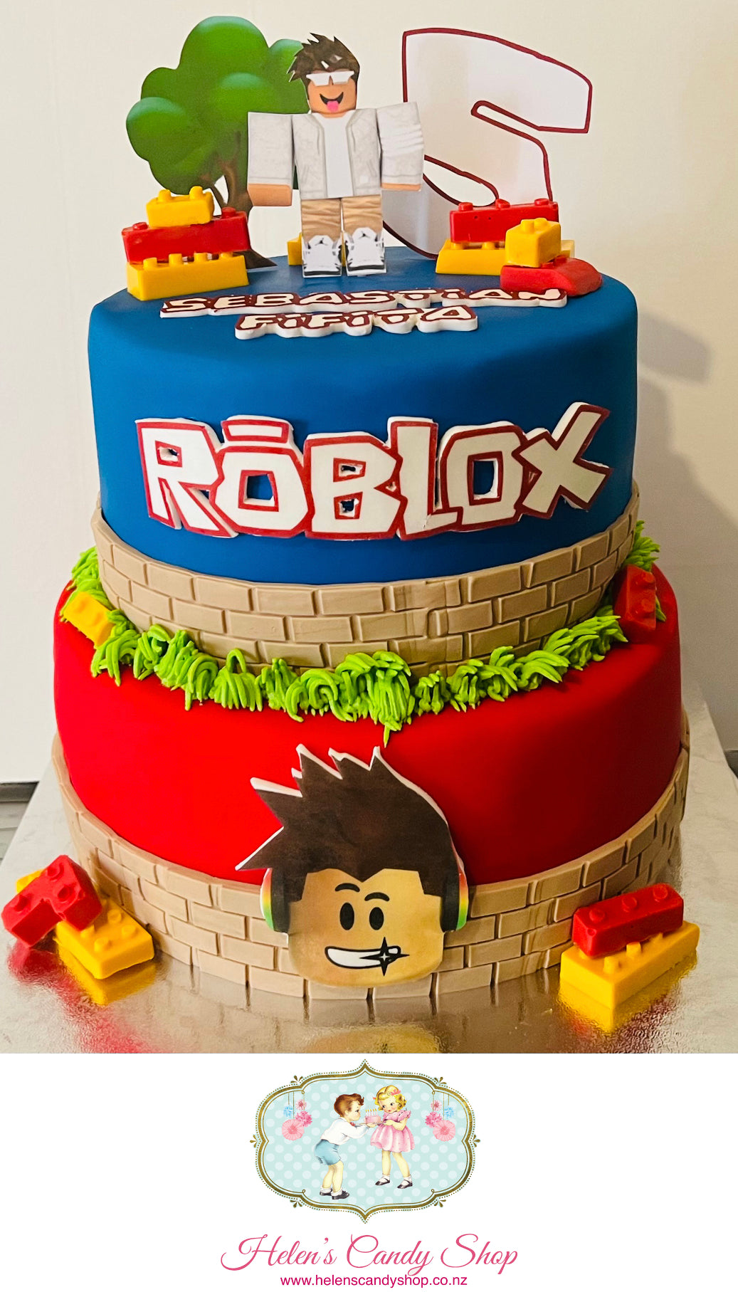 Super Hero & Outer Space Cake