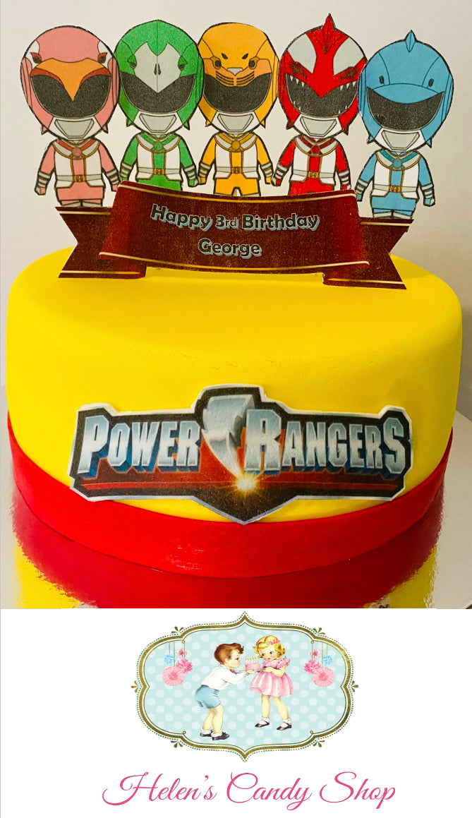 Super Hero & Outer Space Cake