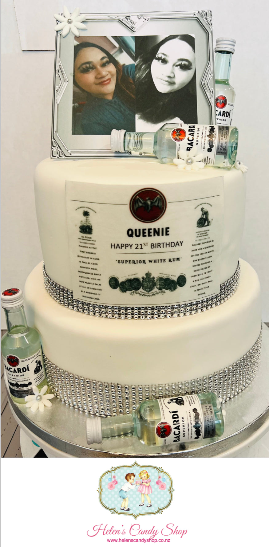 Polynesian Themed Celebration Cake
