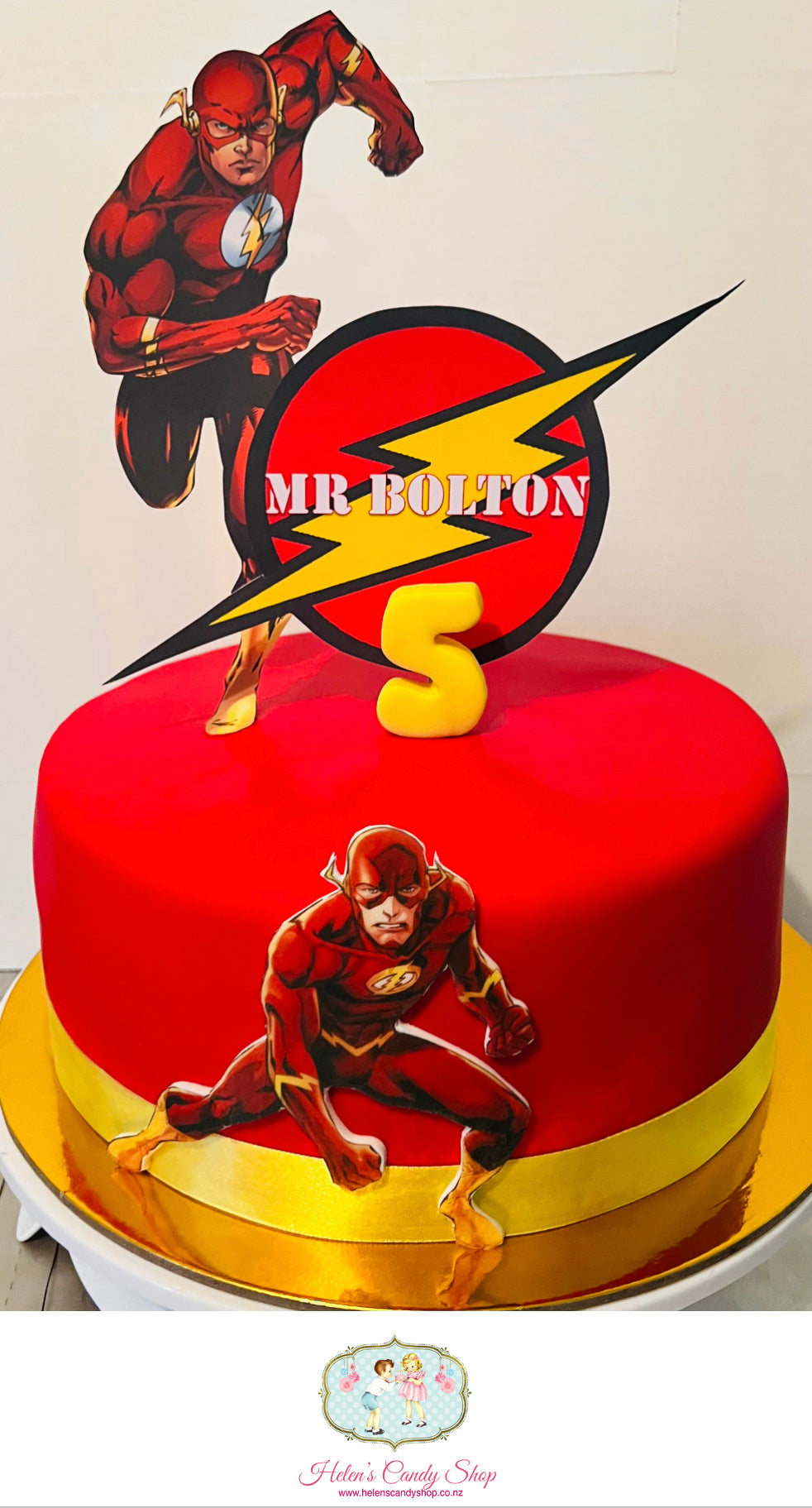 Super Hero & Outer Space Cake