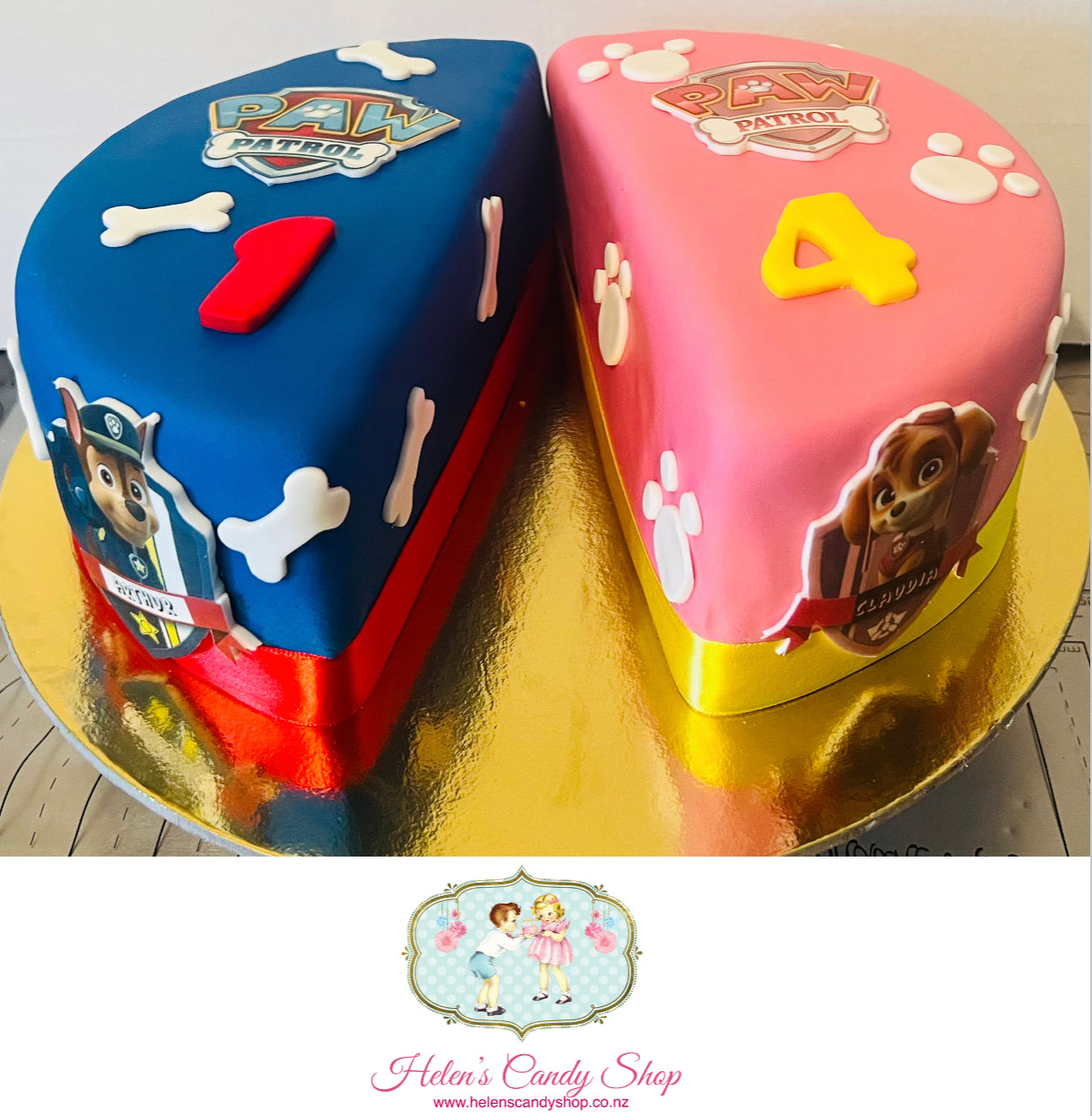 Paw Patrol Themed Celebration Cake