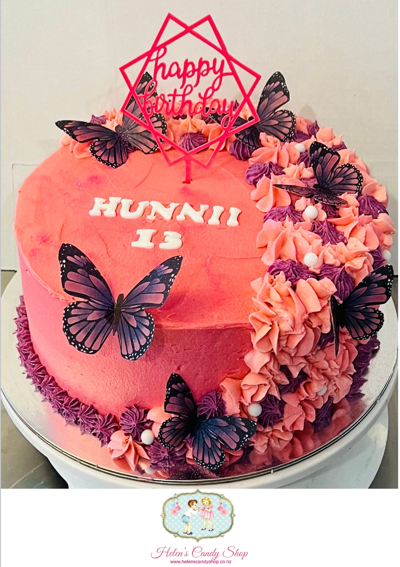 Unicorn, Bees, Butterfly & Fairy Themed Celebration Cakes
