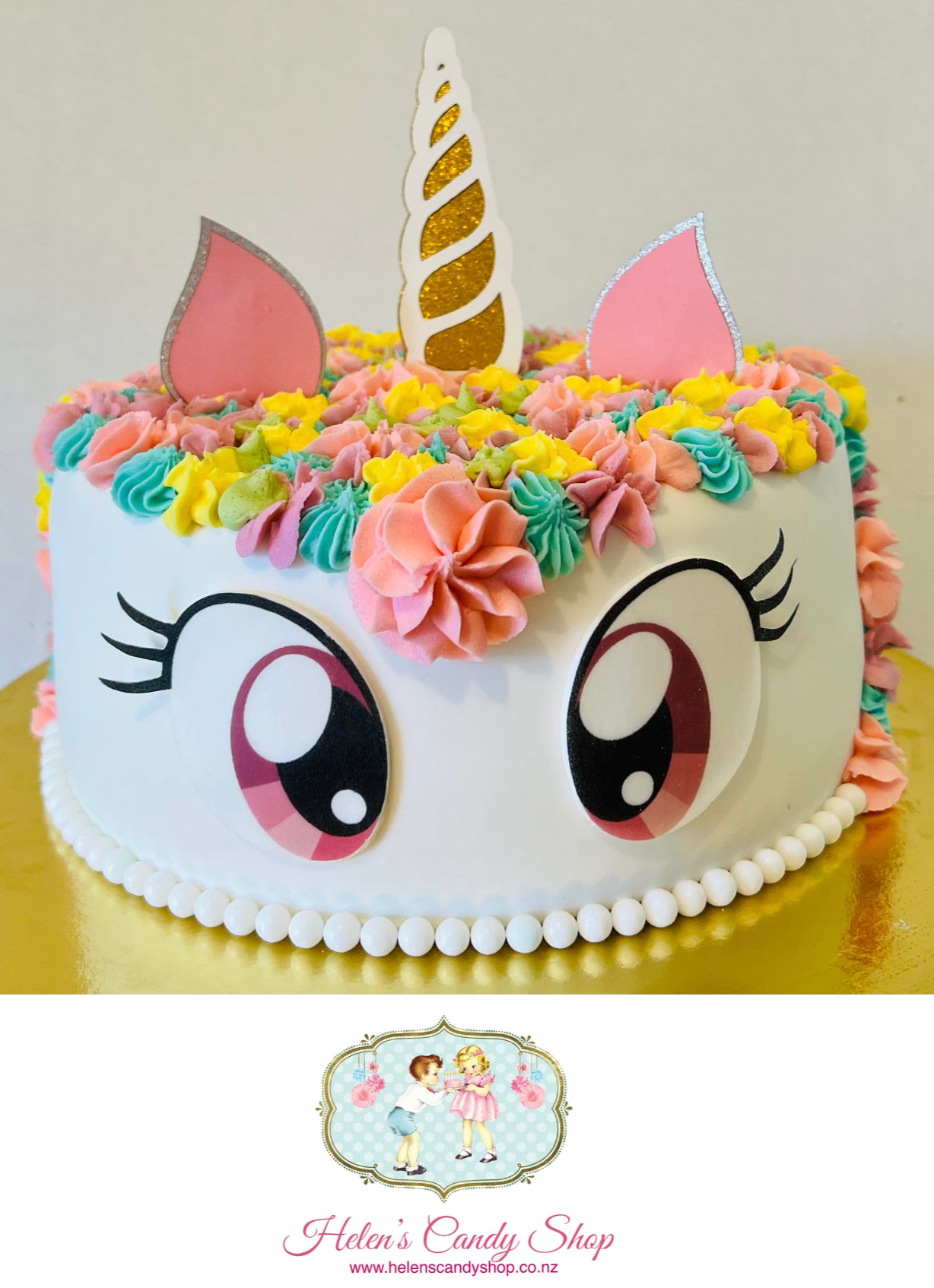 Unicorn, Bees, Butterfly & Fairy Themed Celebration Cakes