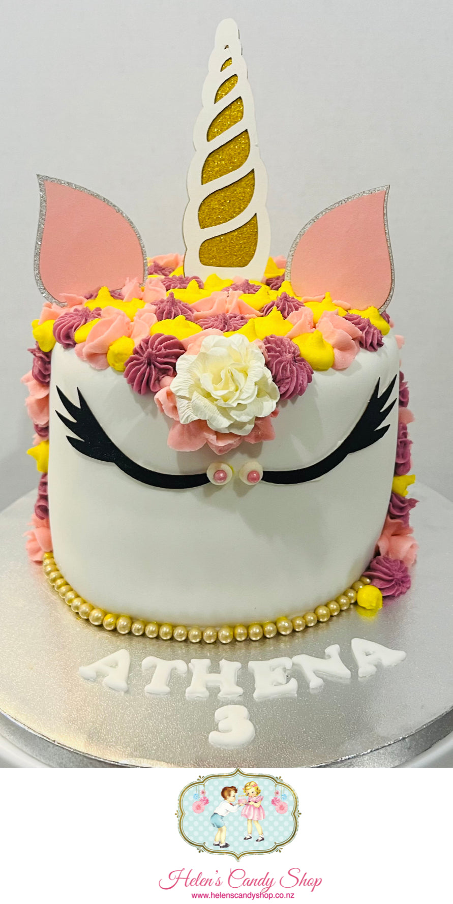 Unicorn, Bees, Butterfly & Fairy Themed Celebration Cakes