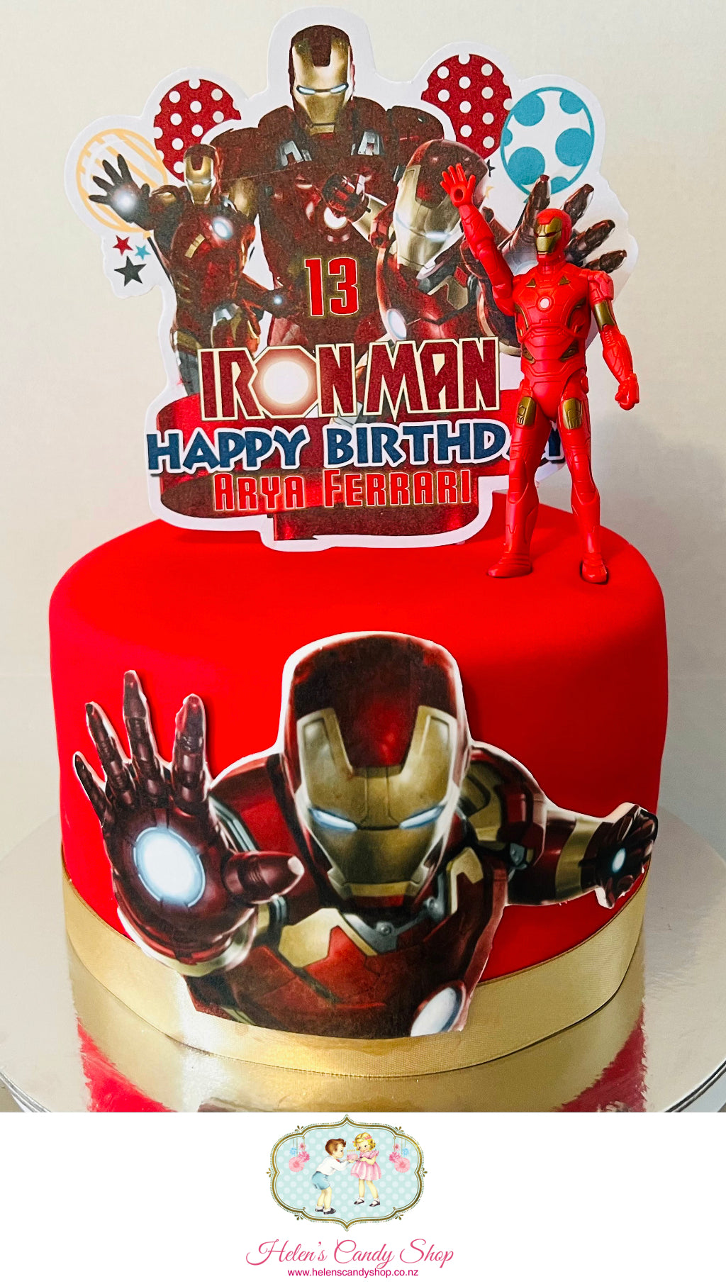 Super Hero & Outer Space Cake