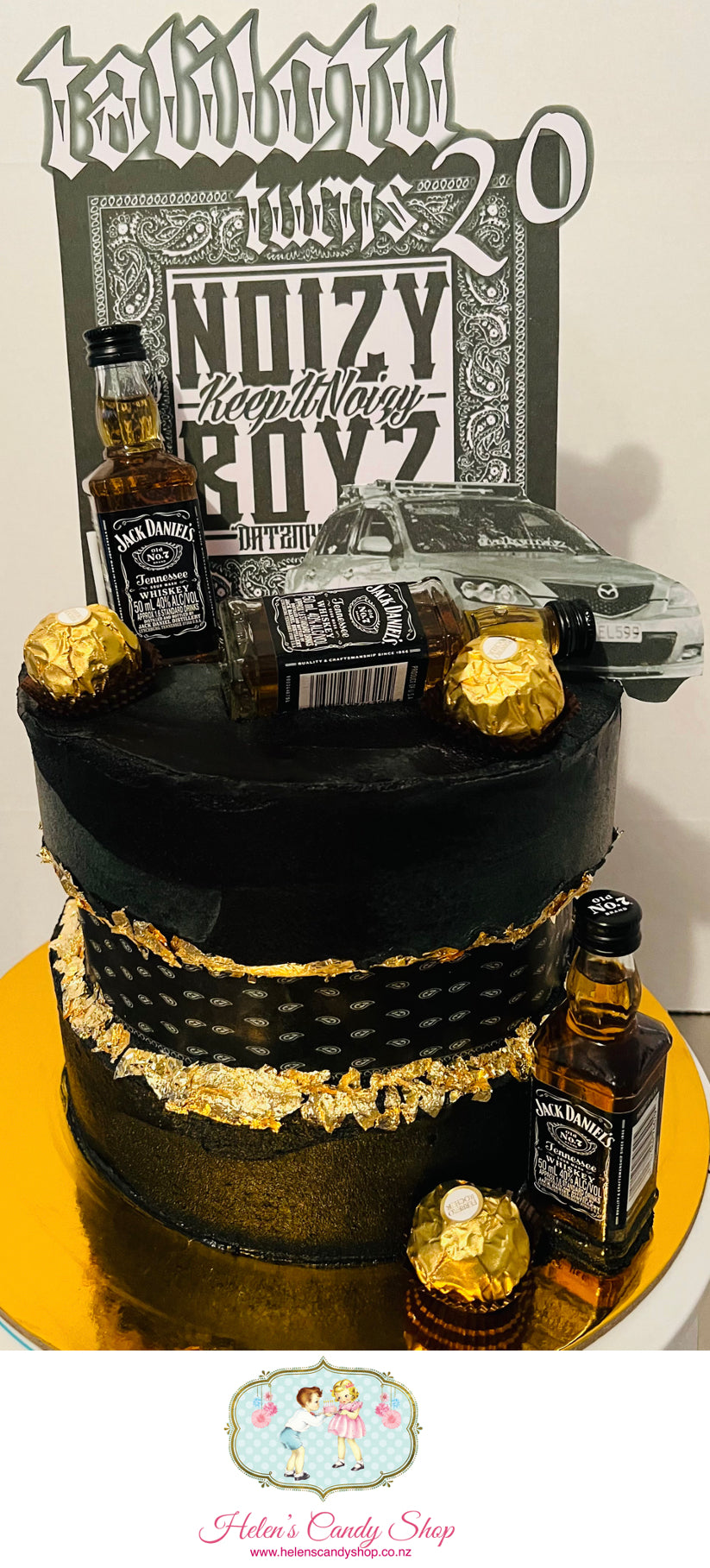 Liquor, Sports, Beer & Bandana Themed Celebration Cakes