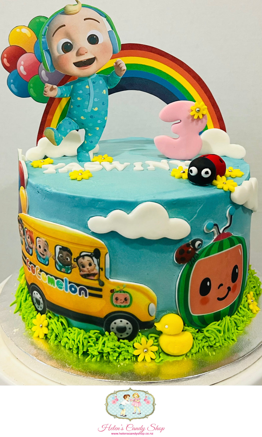 Cocomelon Themed Celebration Cakes
