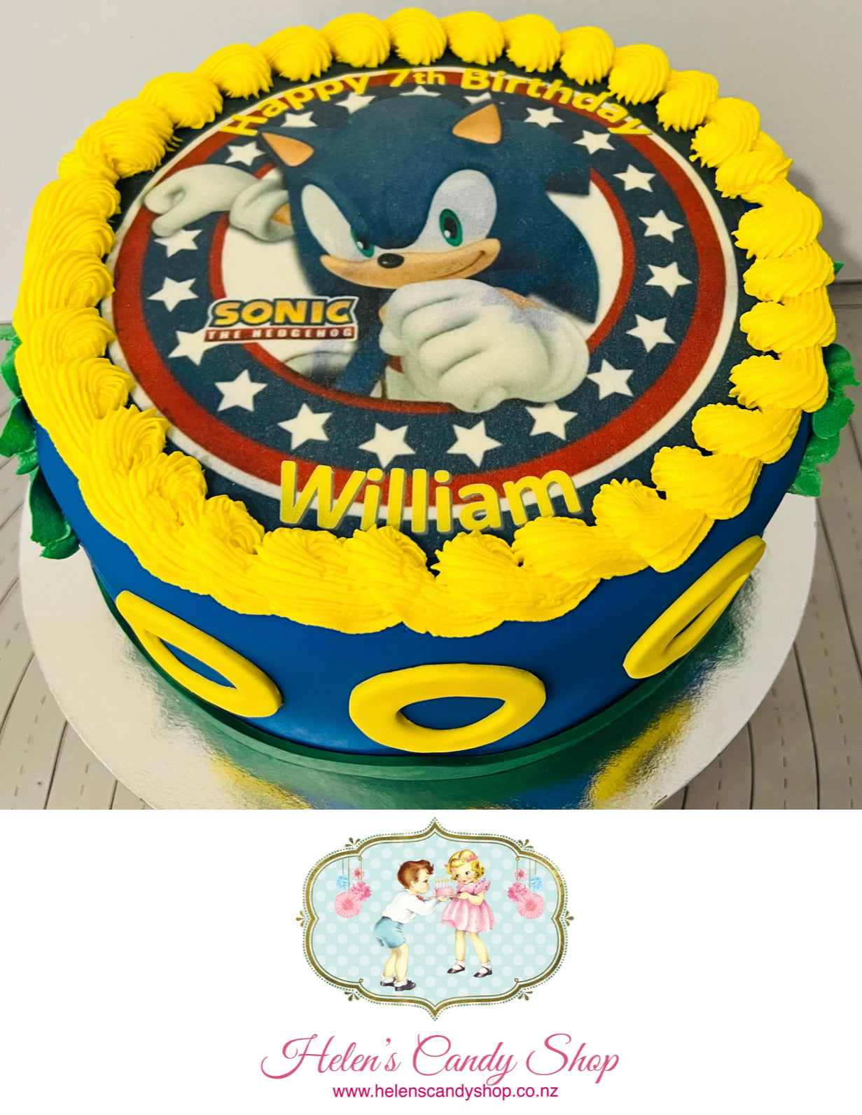 Super Hero & Outer Space Cake