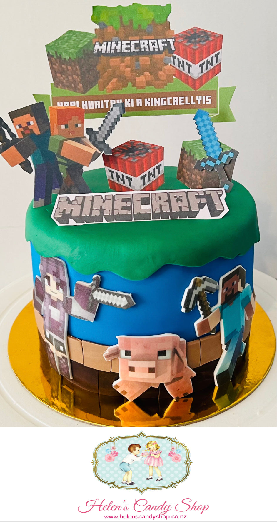 PC & PS Games Themed Celebration Cake