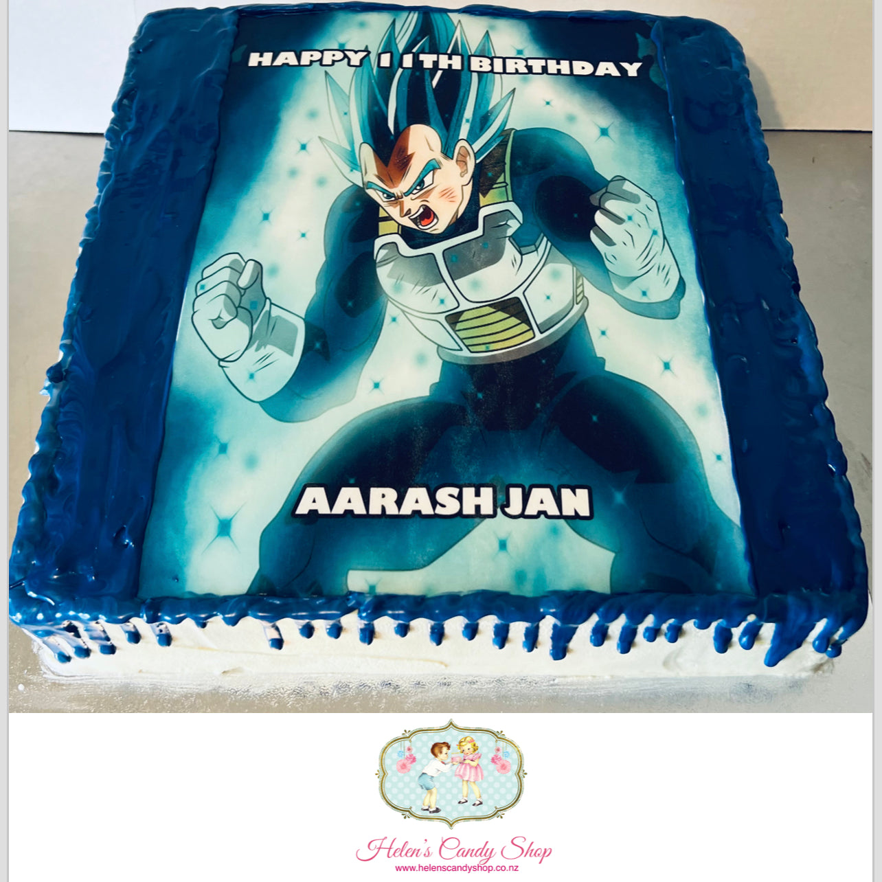 Super Hero & Outer Space Cake