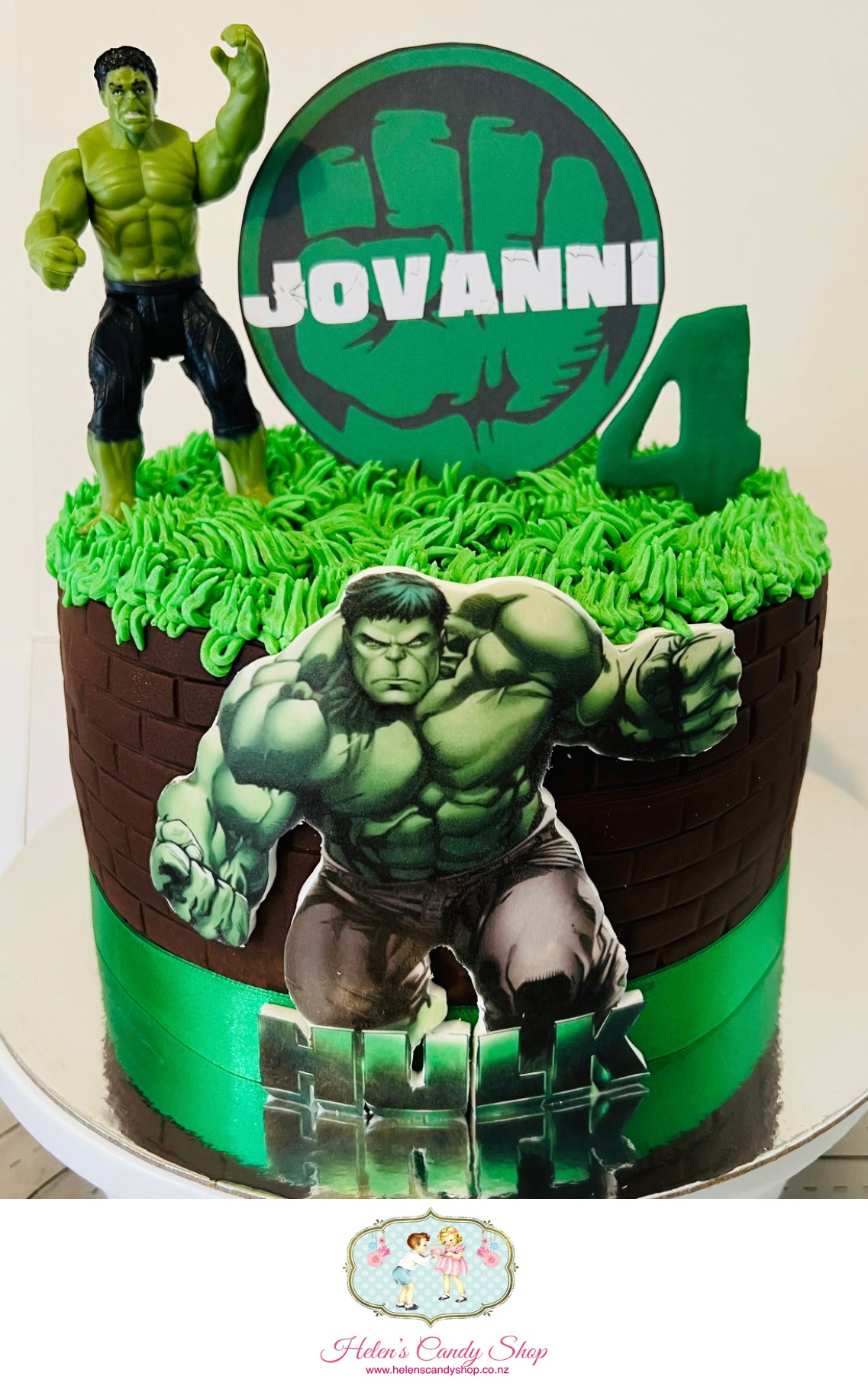 Super Hero & Outer Space Cake
