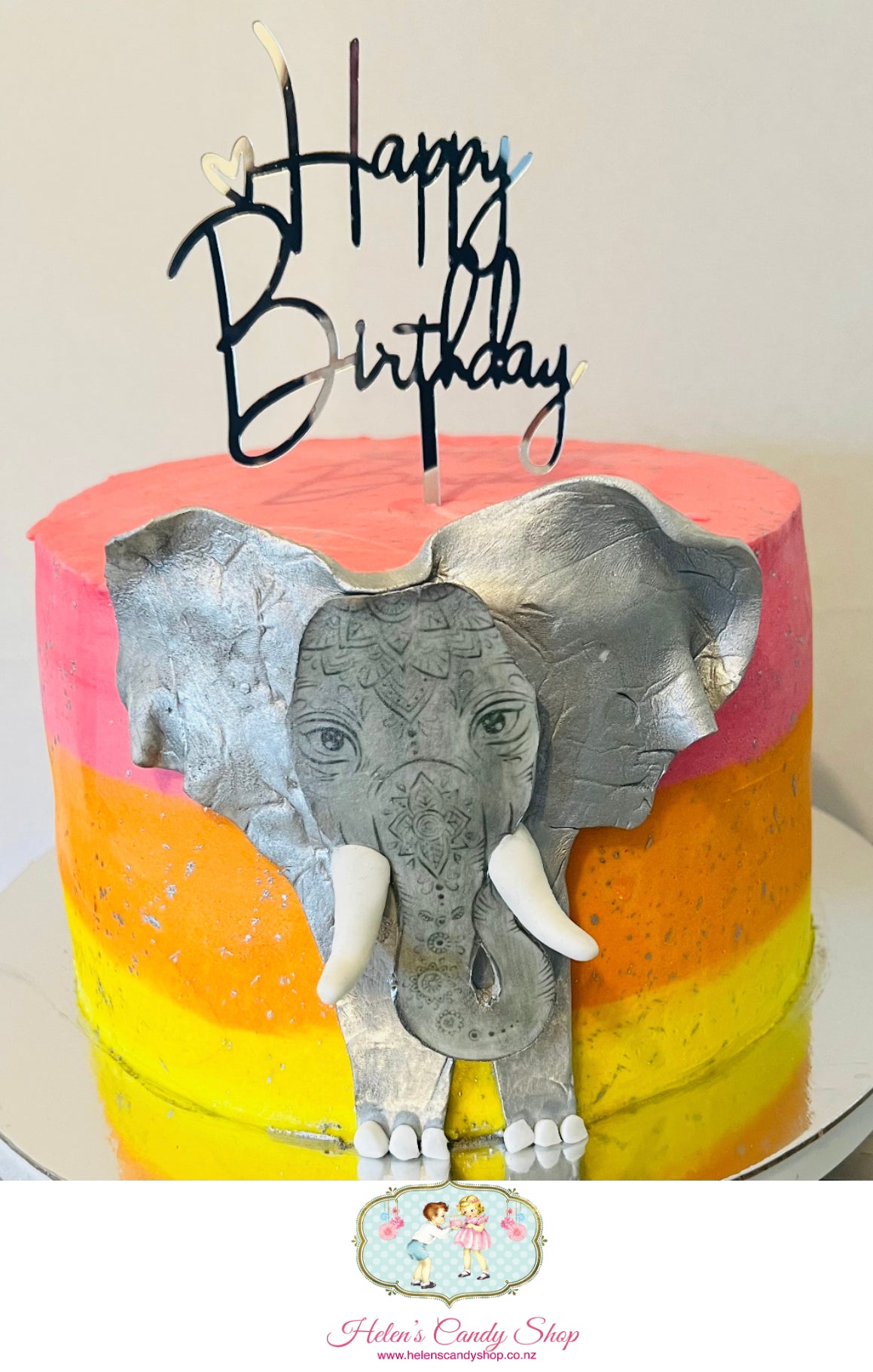 Animal Celebration Cake