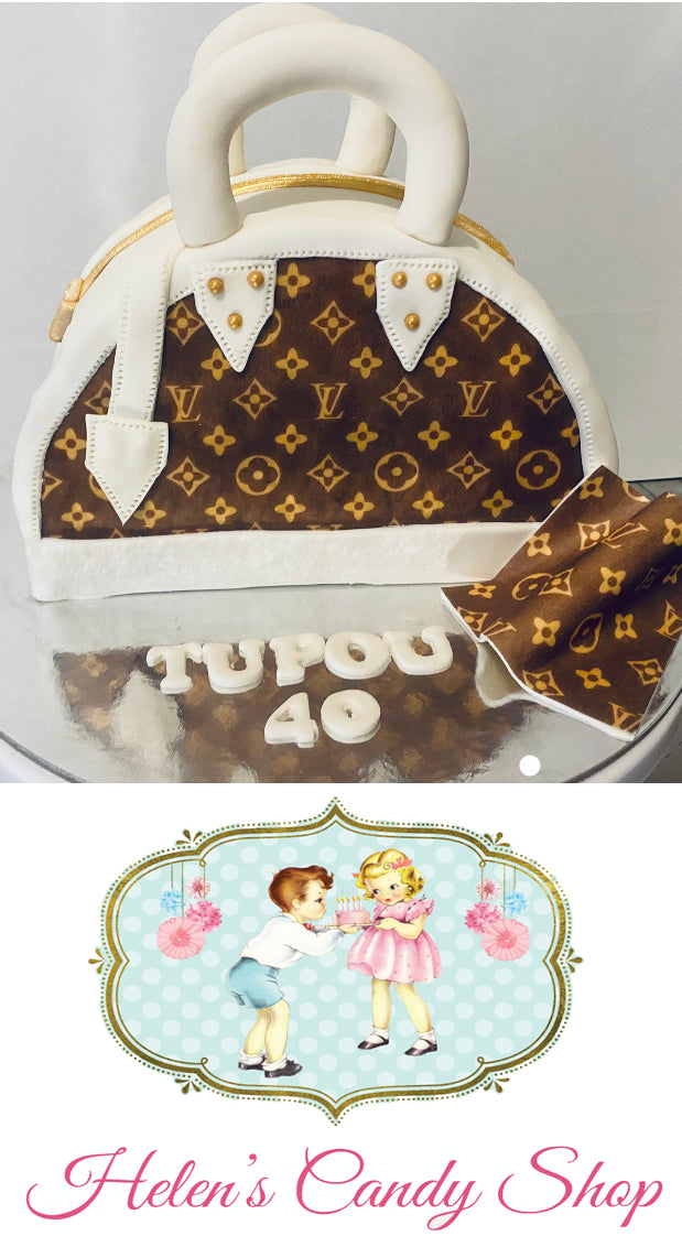 Make-up, Handbag, Crown & Book Celebration Cake