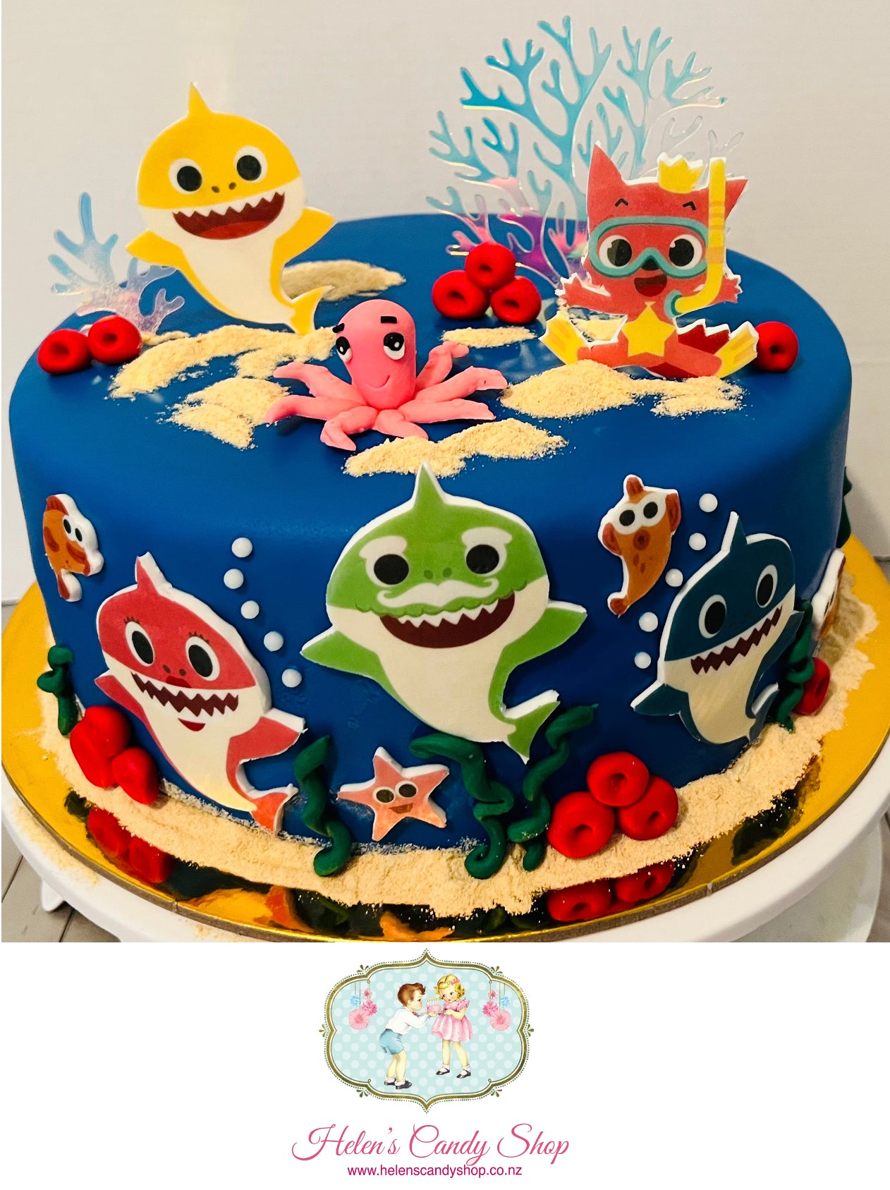 Animal Celebration Cake