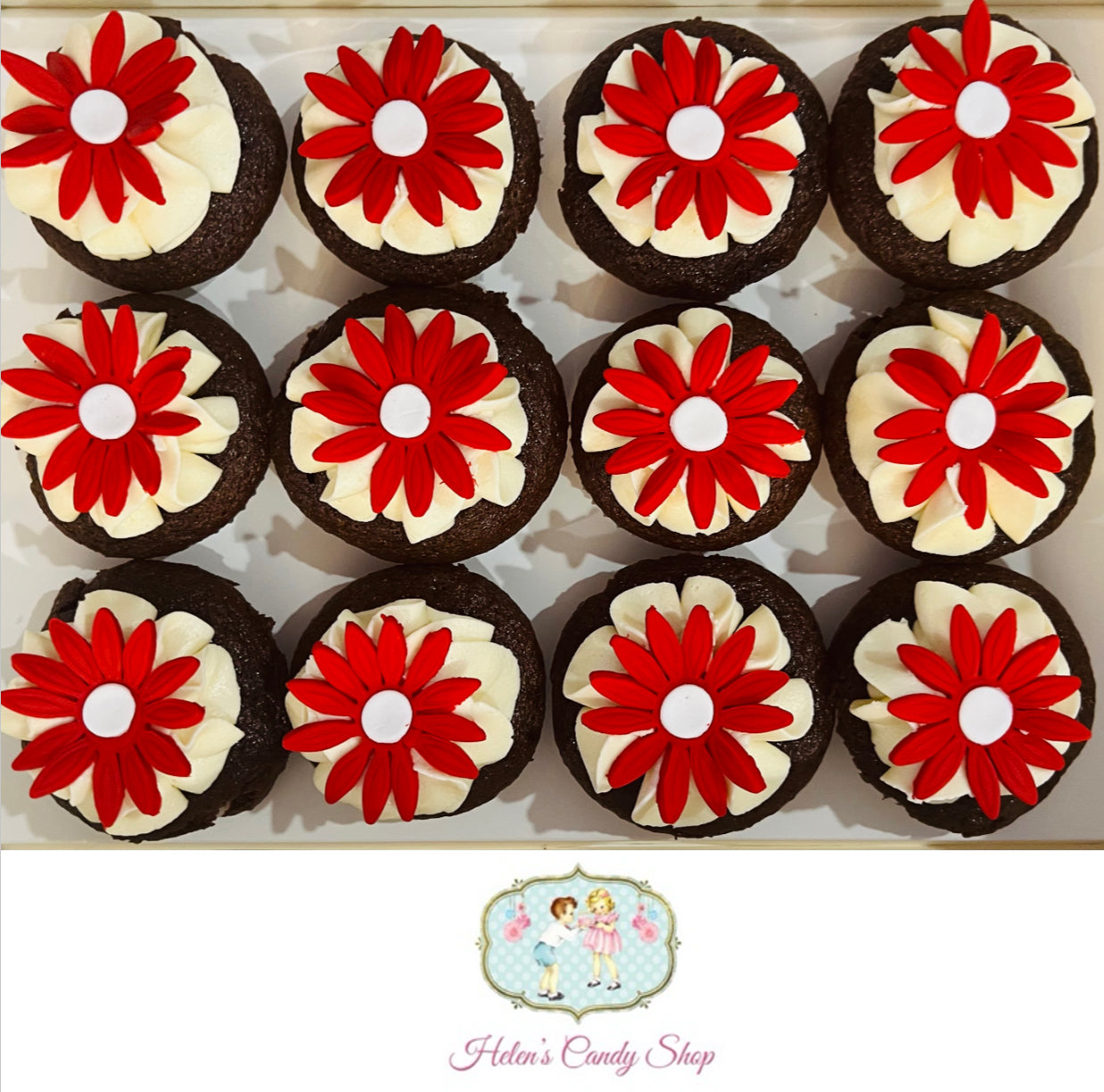 Cupcake Soft Bra - Red - – BB Store