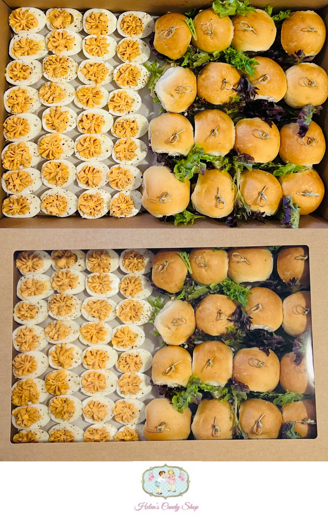 Mini Sliders Platter for 20 people