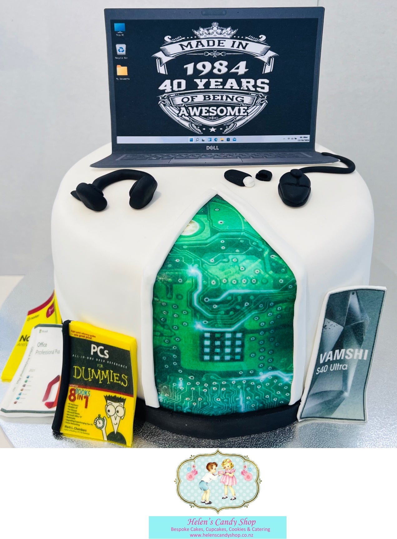 PC & PS Games Themed Celebration Cake