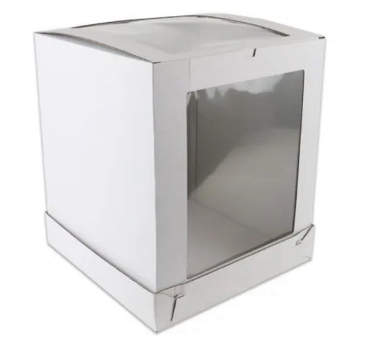 Tall Window Cake Box Set 14x14x16 Inch - 30pk