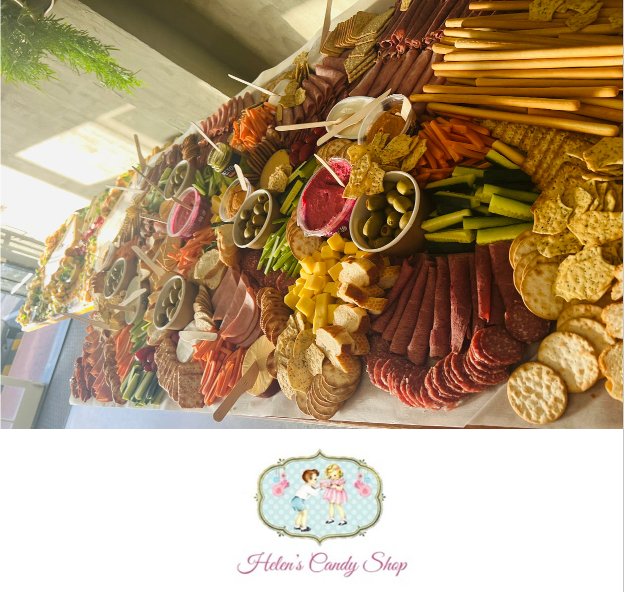 Customized grazing tables & customized catering platters