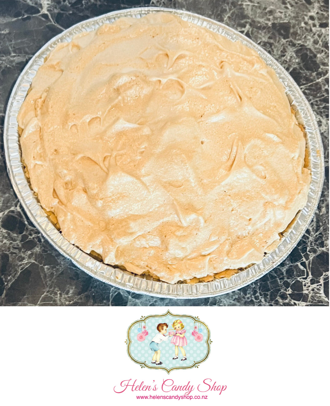 Classic Lemon Meringue Pie Platter