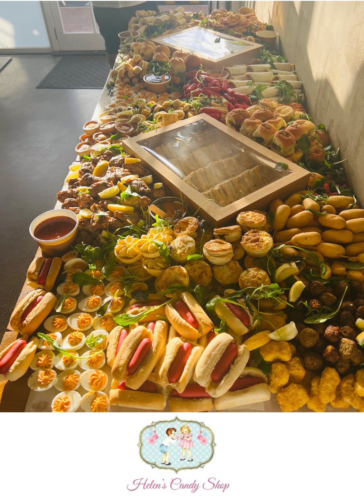 Customized grazing tables & customized catering platters