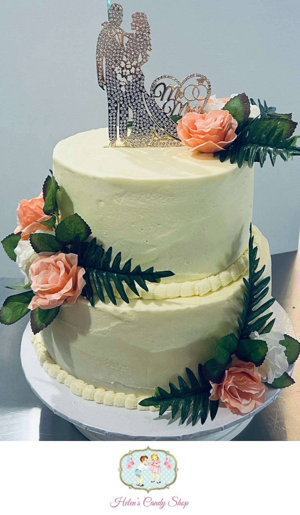 Polynesian Themed Celebration Cake