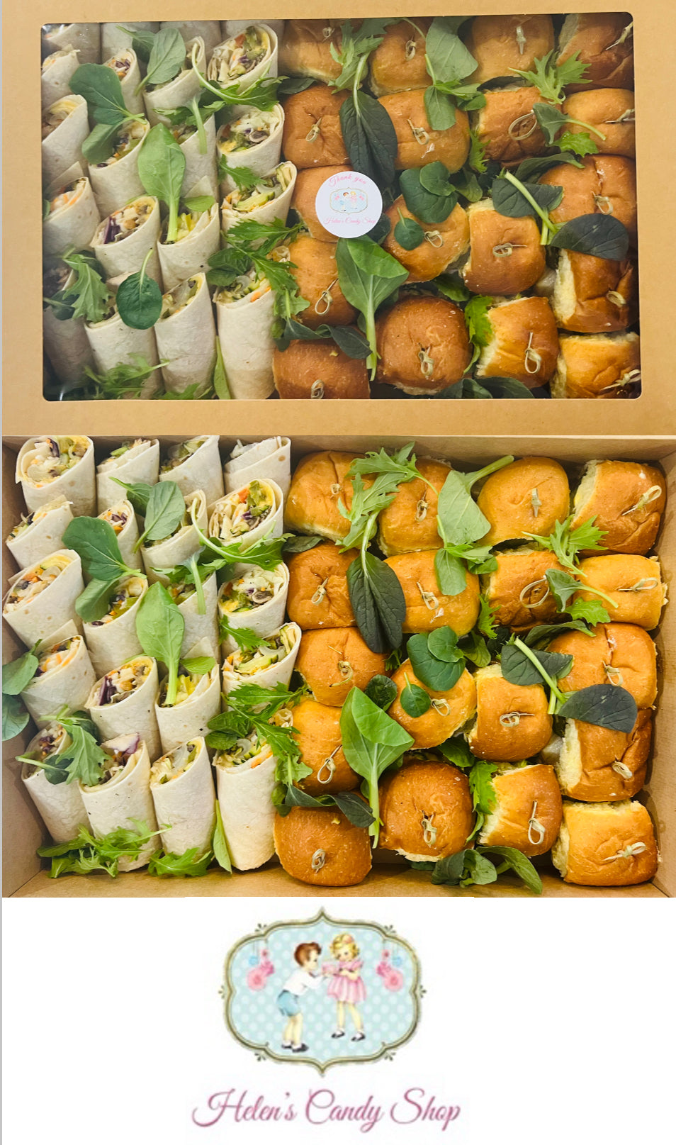 Mini Sliders Platter for 20 people