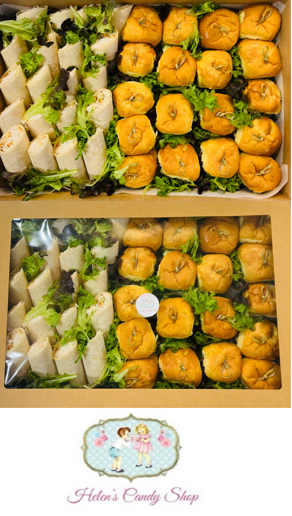 Mini Sliders Platter for 20 people