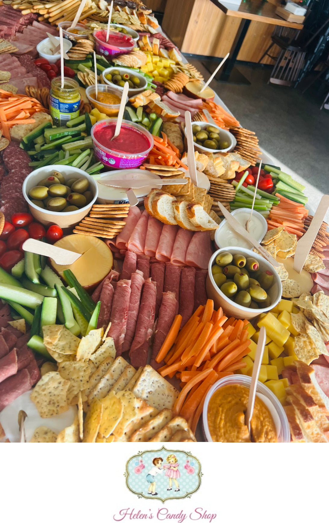 Customized grazing tables & customized catering platters