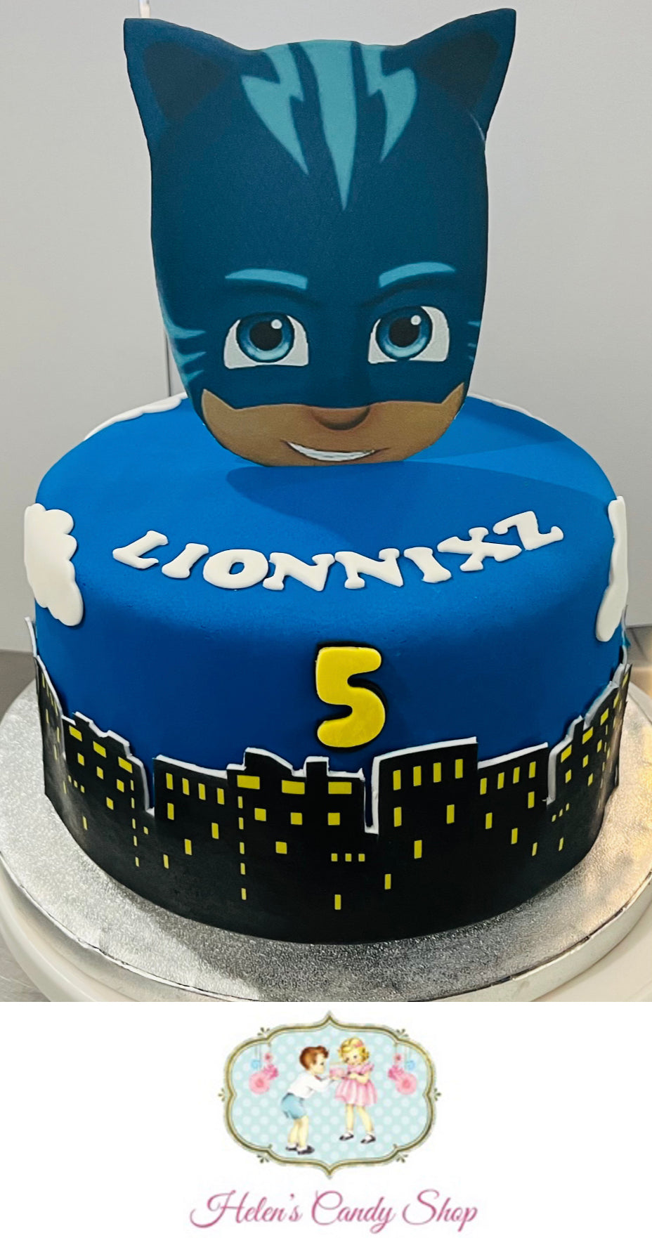Super Hero & Outer Space Cake