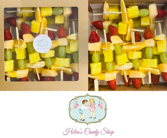 Seasonal Mini Fruit Kebab Catering Platter