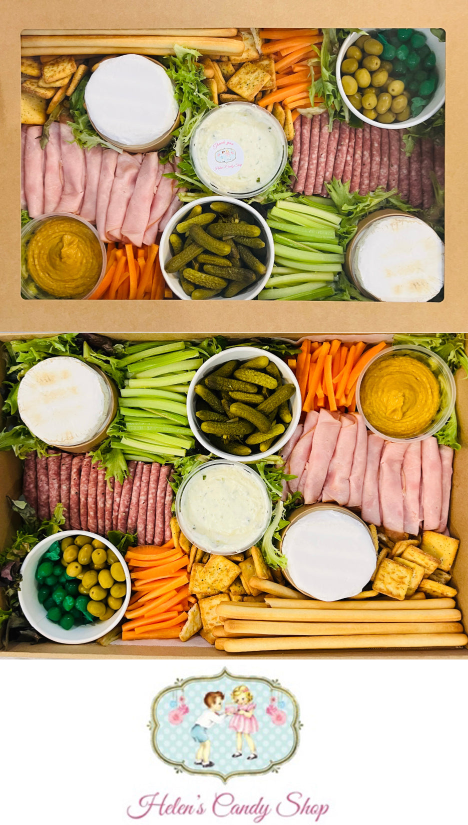 Charcuterie-style cheese Catering Platter