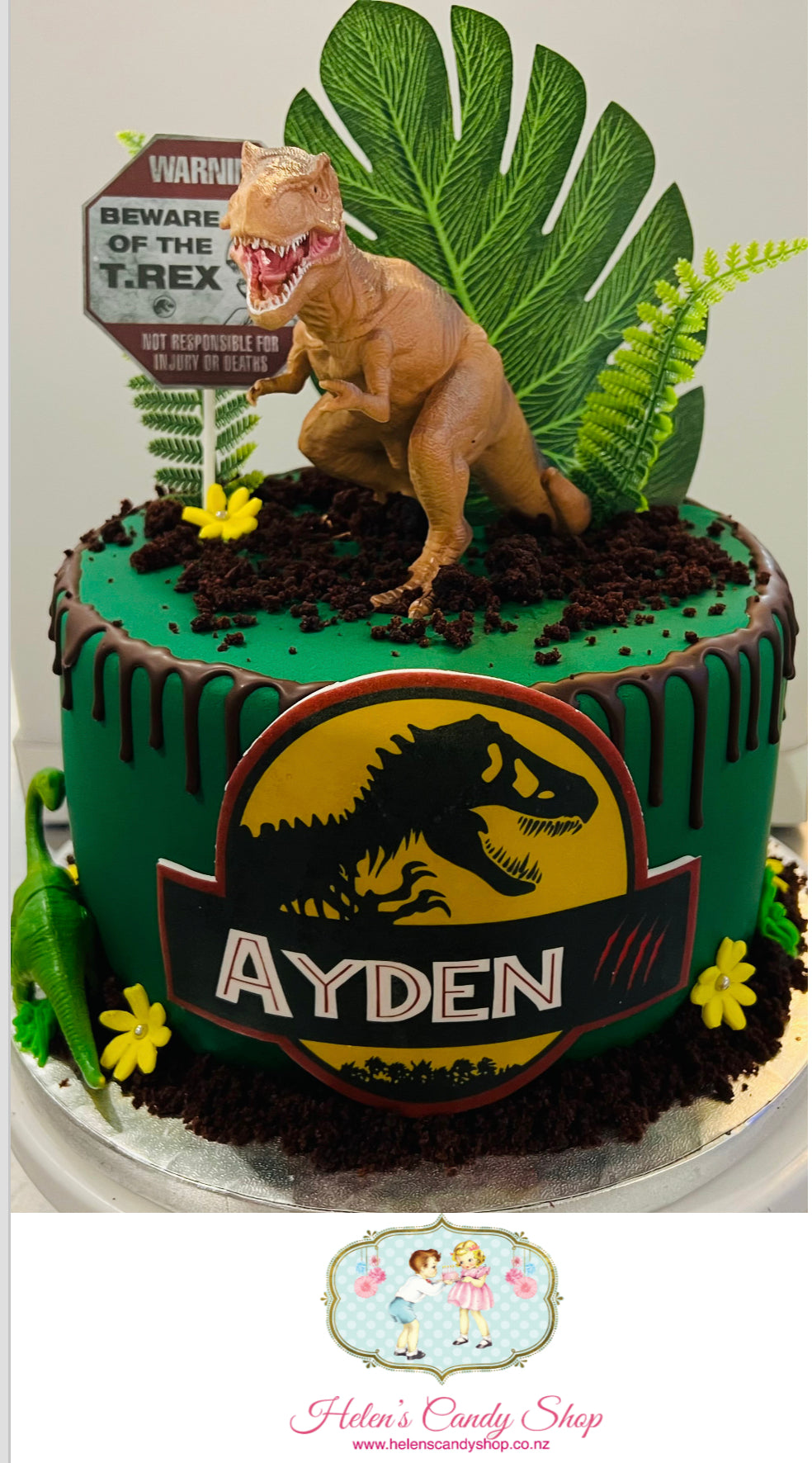 Dinosaur Cake Topper/ Girl Dinosaur Cake Topper/ Girl Dinosaur Party/ Girl Dinosaur  Cake Topper - Etsy