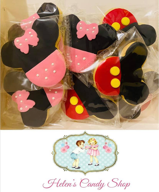 Customised Vanilla Sugar Cookies Individually Wrapped