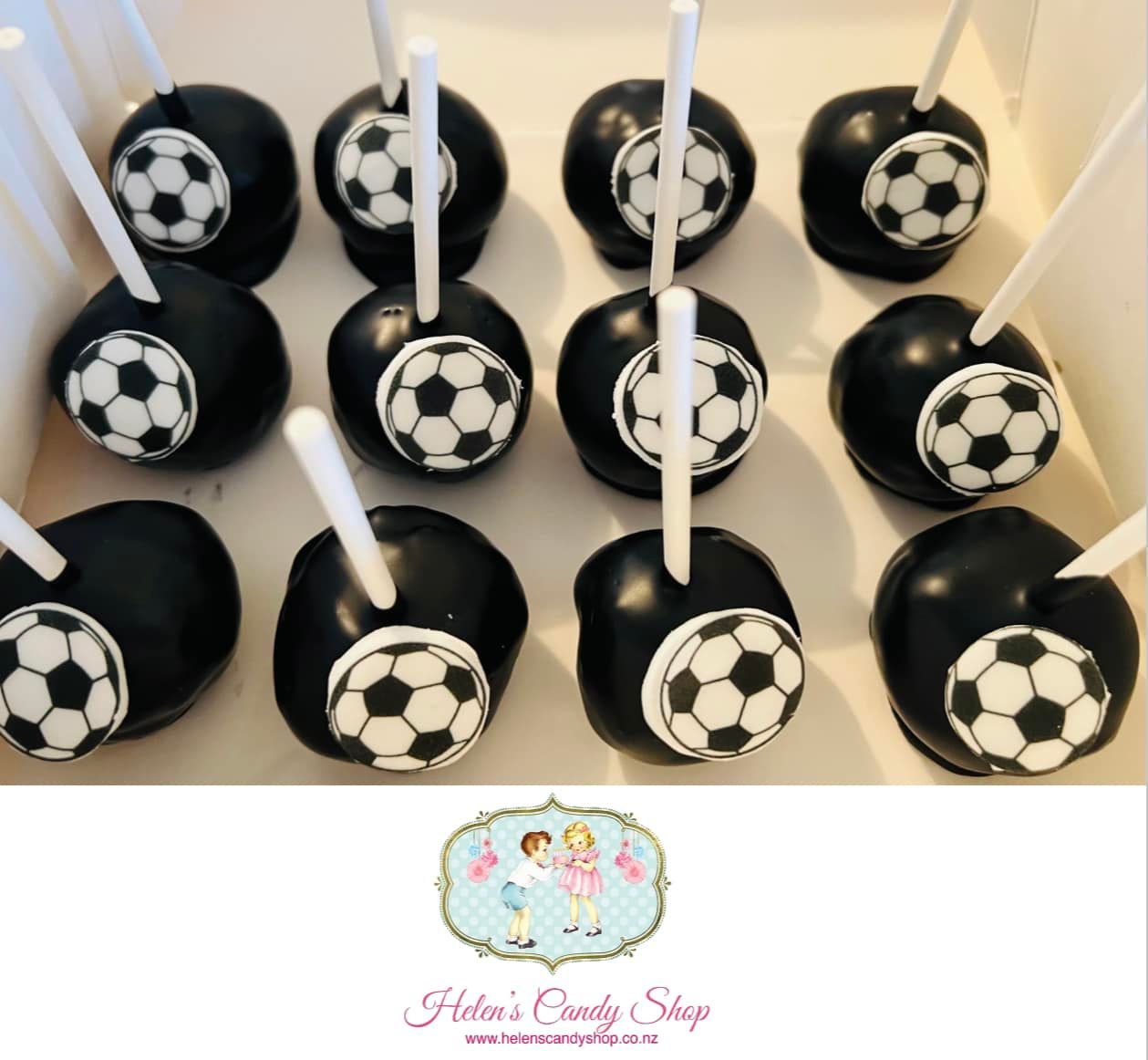 Soccer cake pops for the launch of Randwick City Council's new synthetic  sports field – Popolate