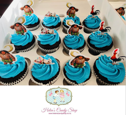 Customised Cupcakes with Edible Images