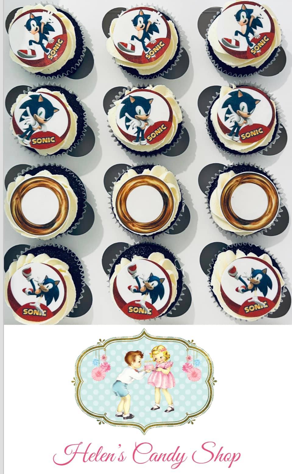 Customised Cupcakes with Edible Images