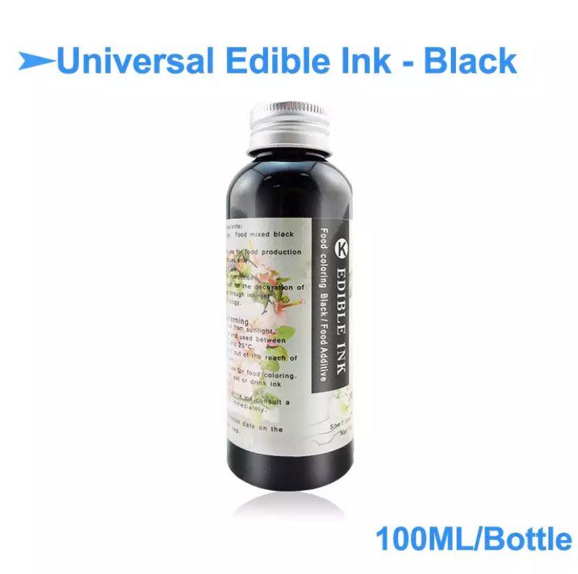 Black Edible Ink Refill 100ml