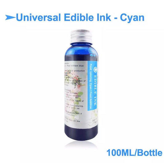 Cyan Edible Ink Refill 100ml