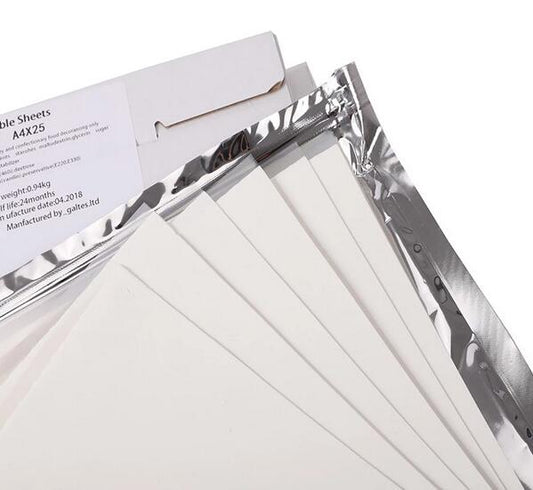 Edible Icing Sheets A4 & A3 (Frosting sheets) - Easy Peel & Use