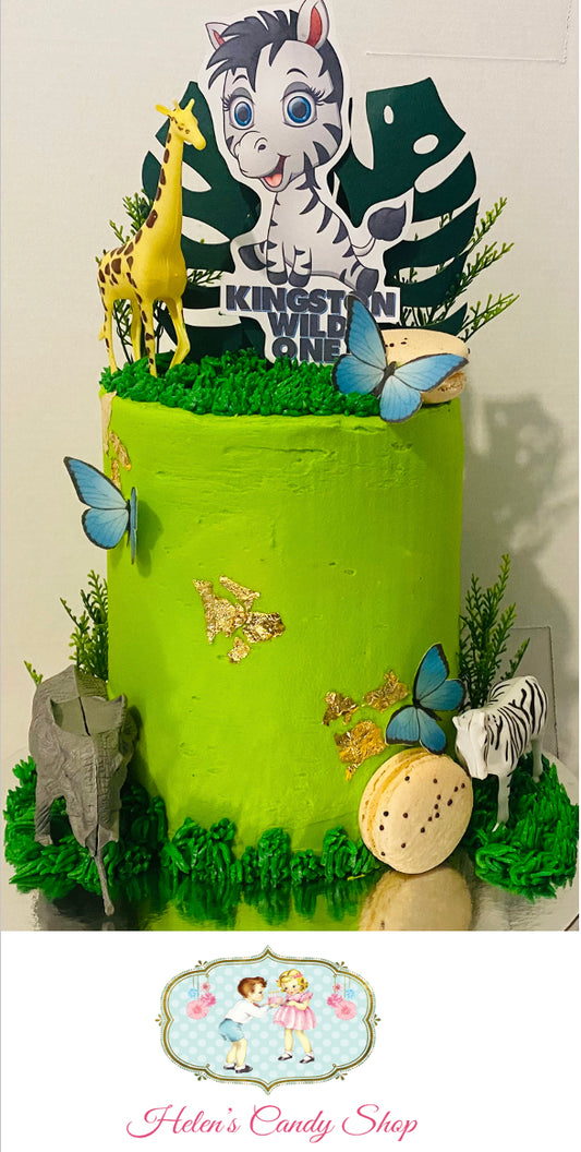 Animal Celebration Cake