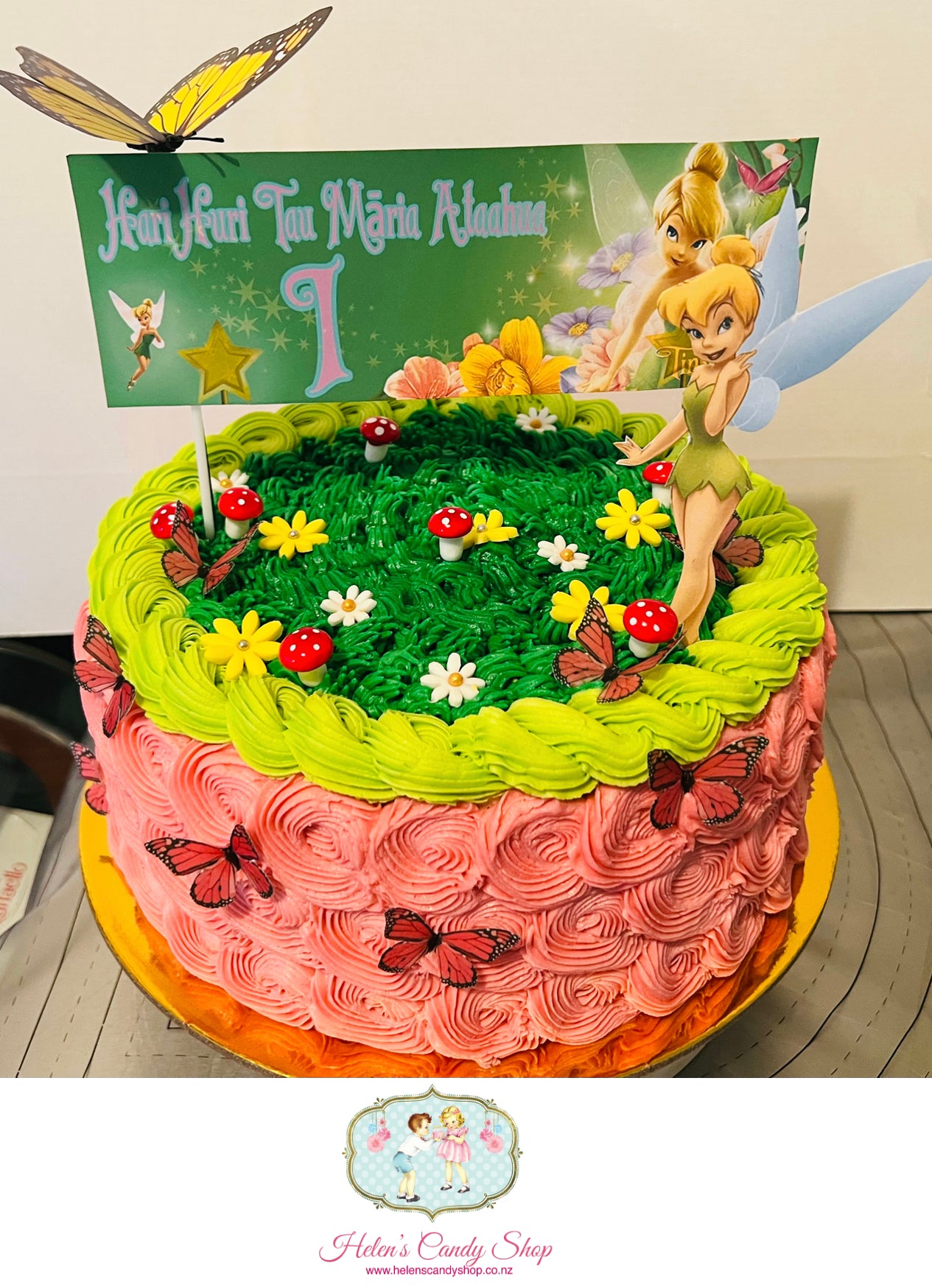 Unicorn, Bees, Butterfly & Fairy Themed Celebration Cakes