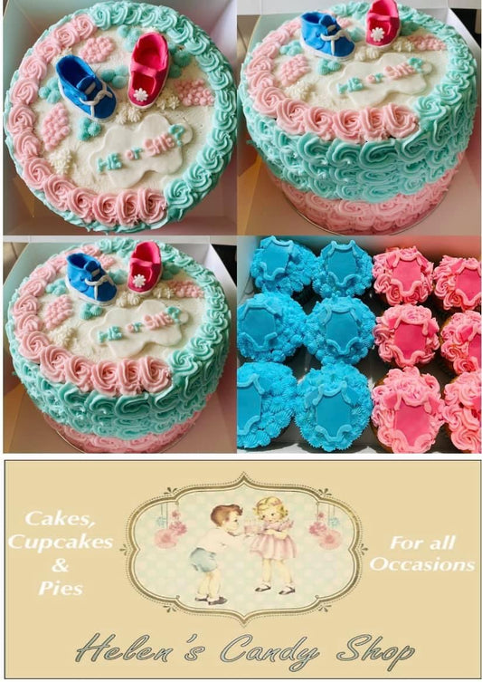 Baby Announcement, Baby Shower & Baby Celebration Cake