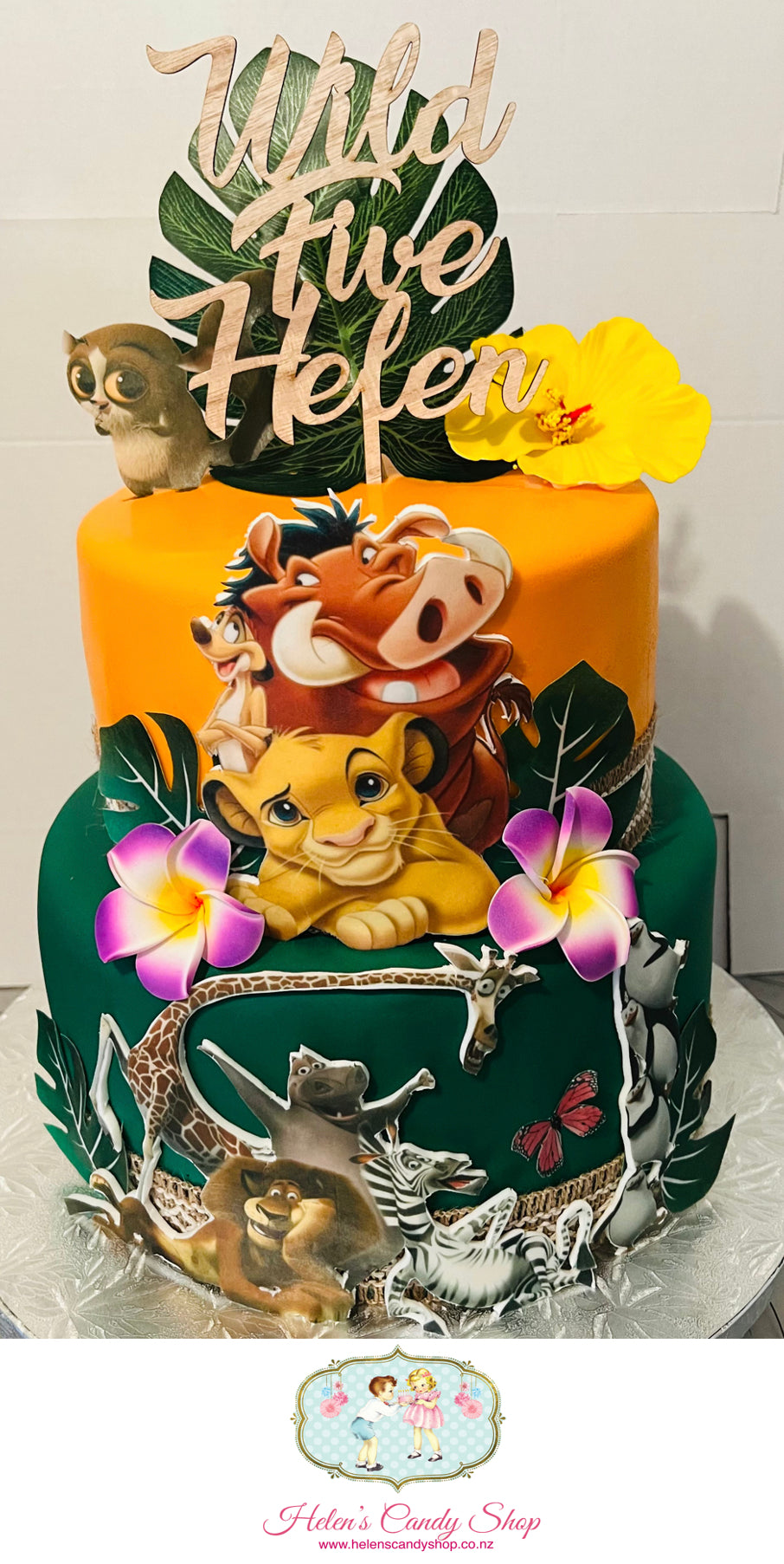 Animal Celebration Cake