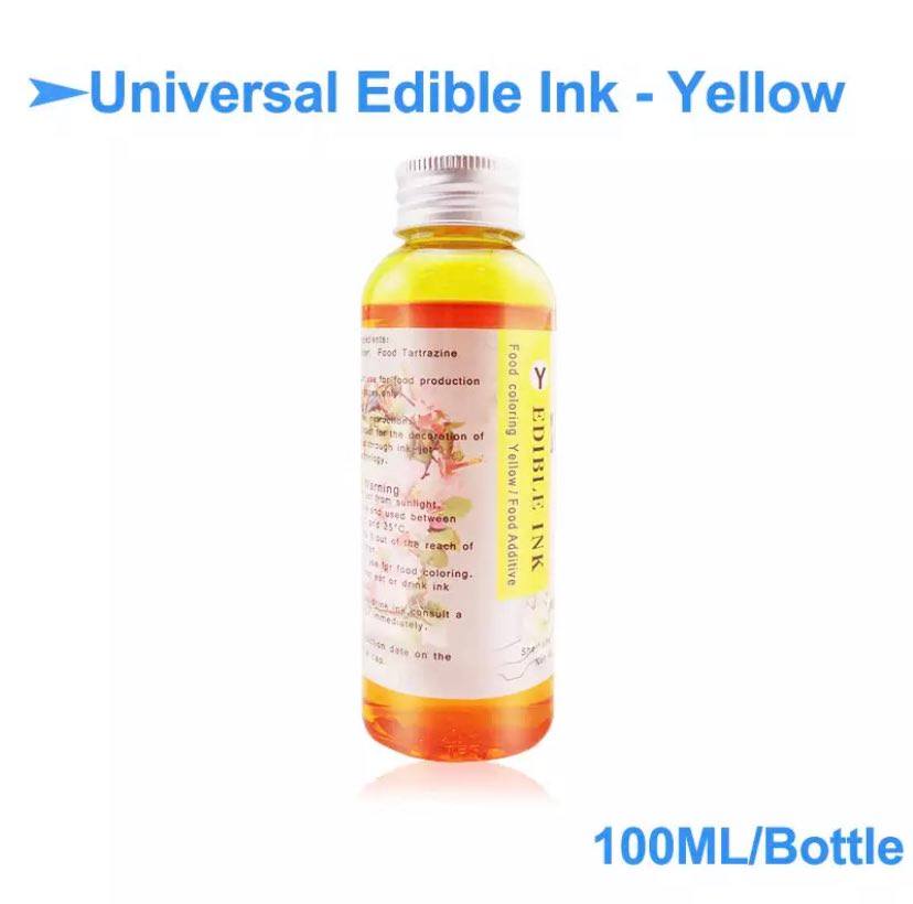 Yellow Edible Ink Refill 100ml